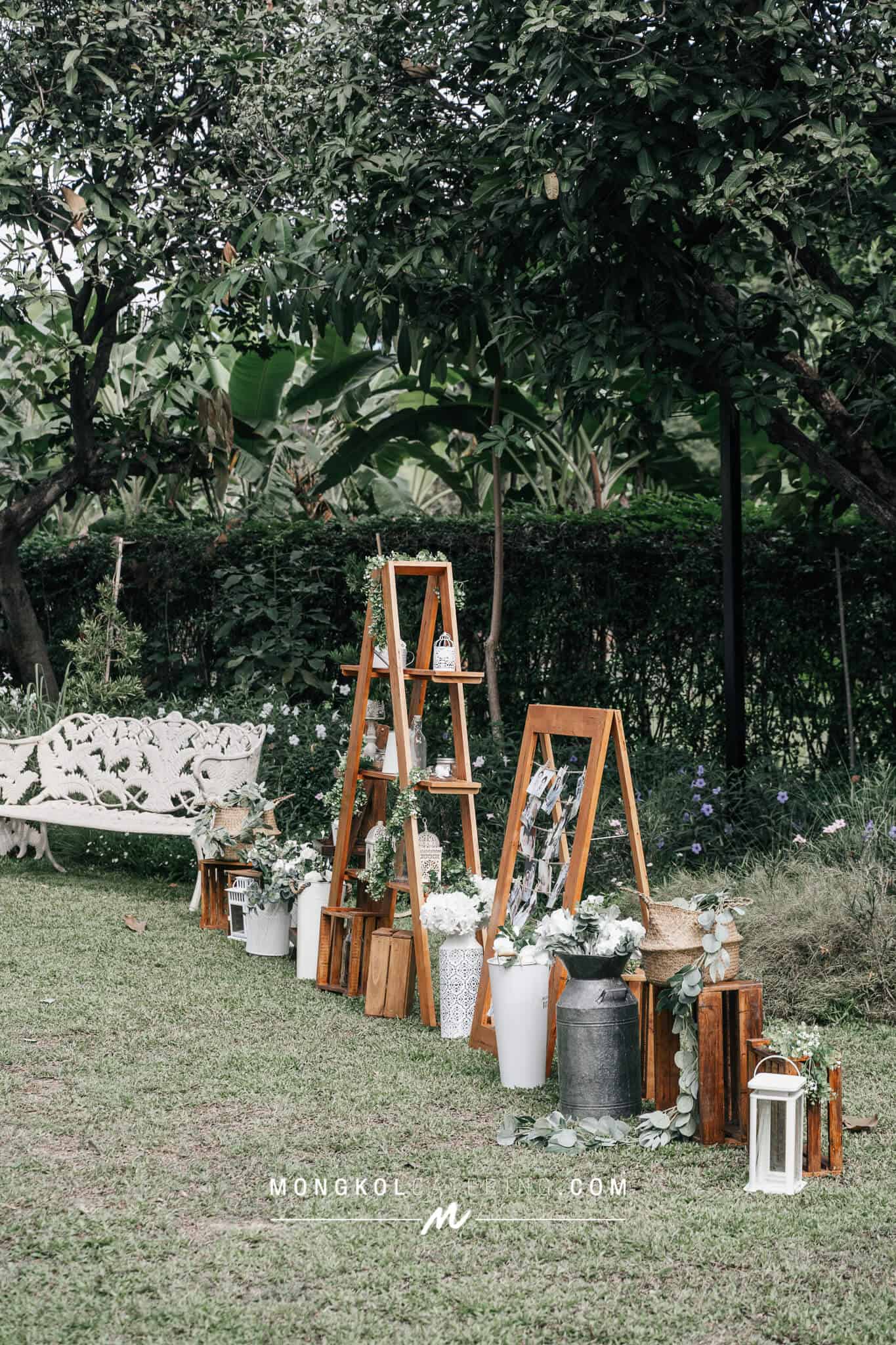 จัดเลี้ยงงานแต่งงานในสวน ด้วย ค็อกเทล คานาเป้น่ารักๆ @ Amco House
